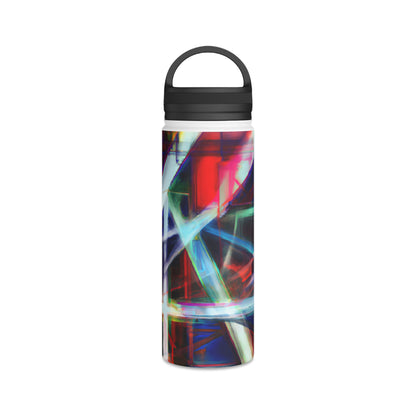 Leonard Kleinberg - Electric Force, Abstractly - Stainless Steel Water Bottle