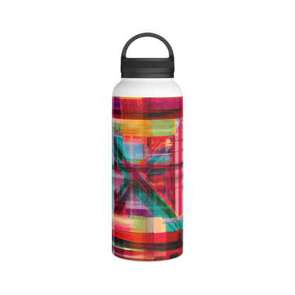 Mildred Hawking - Friction Force, Abstractly - Stainless Steel Water Bottle