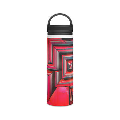 Leon Feldman - Magnetic Force, Abstractly - Stainless Steel Water Bottle