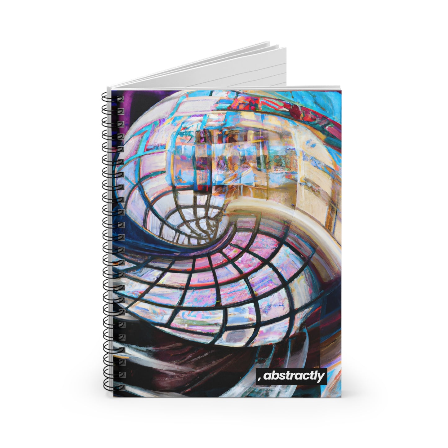 Margaret Haversham - Gravity Force, Abstractly - Spiral Notebook