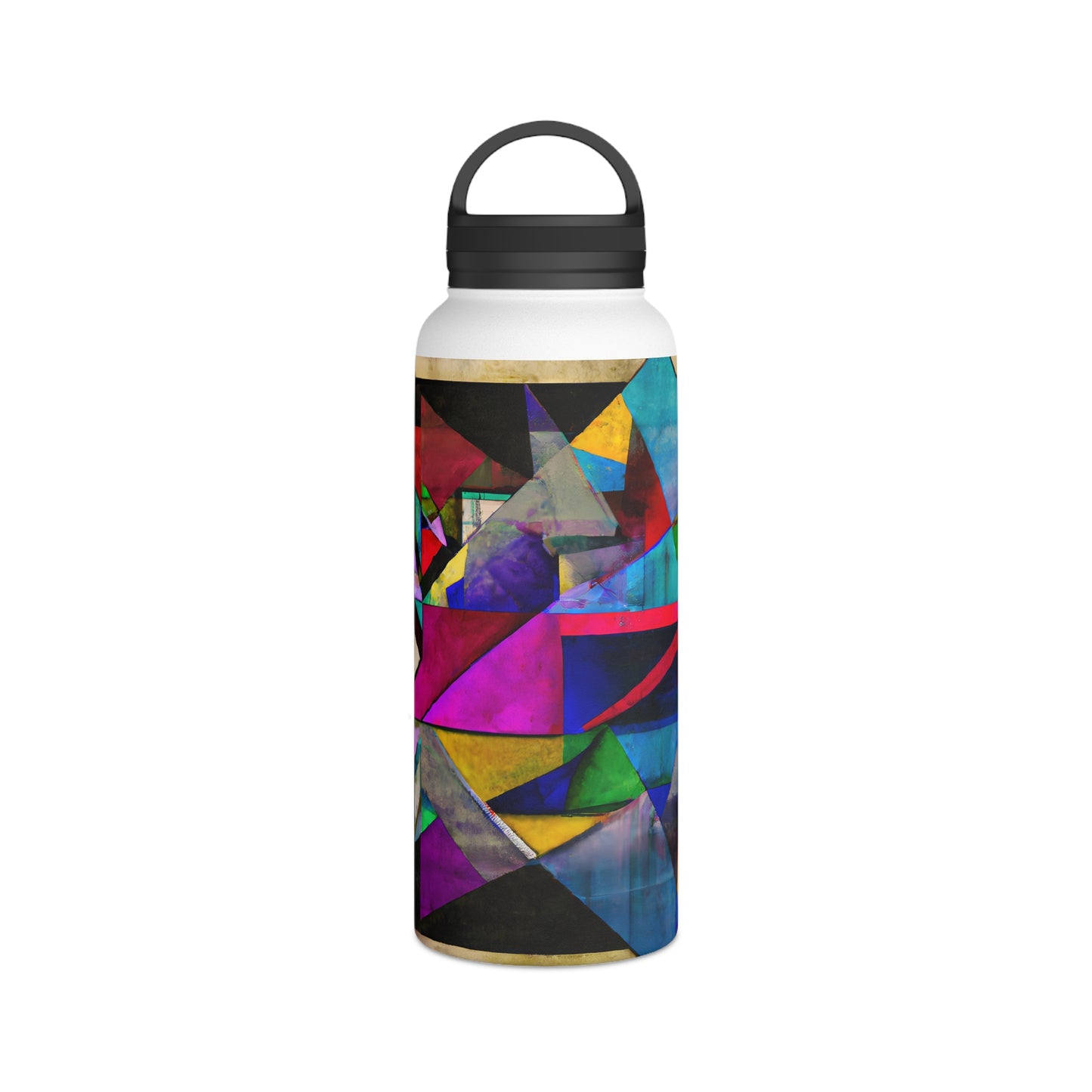 Lena Hartmann - Gravity Force, Abstractly - Stainless Steel Water Bottle