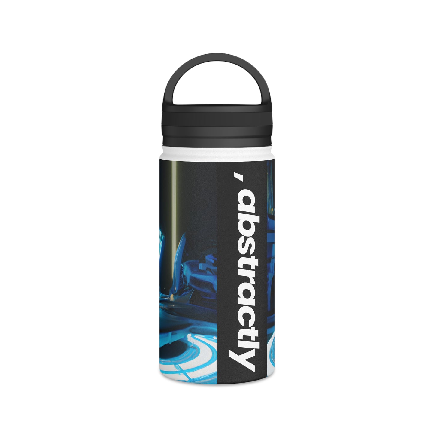 Vertex Financial - Asset, Abstractly - Stainless Steel Water Bottle