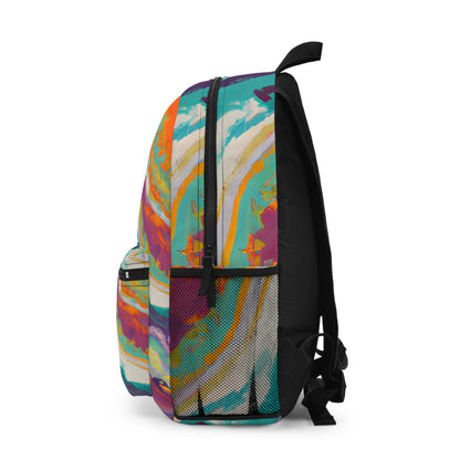 Gustavine Crystalidian - Chemistry, Abstractly - Backpack