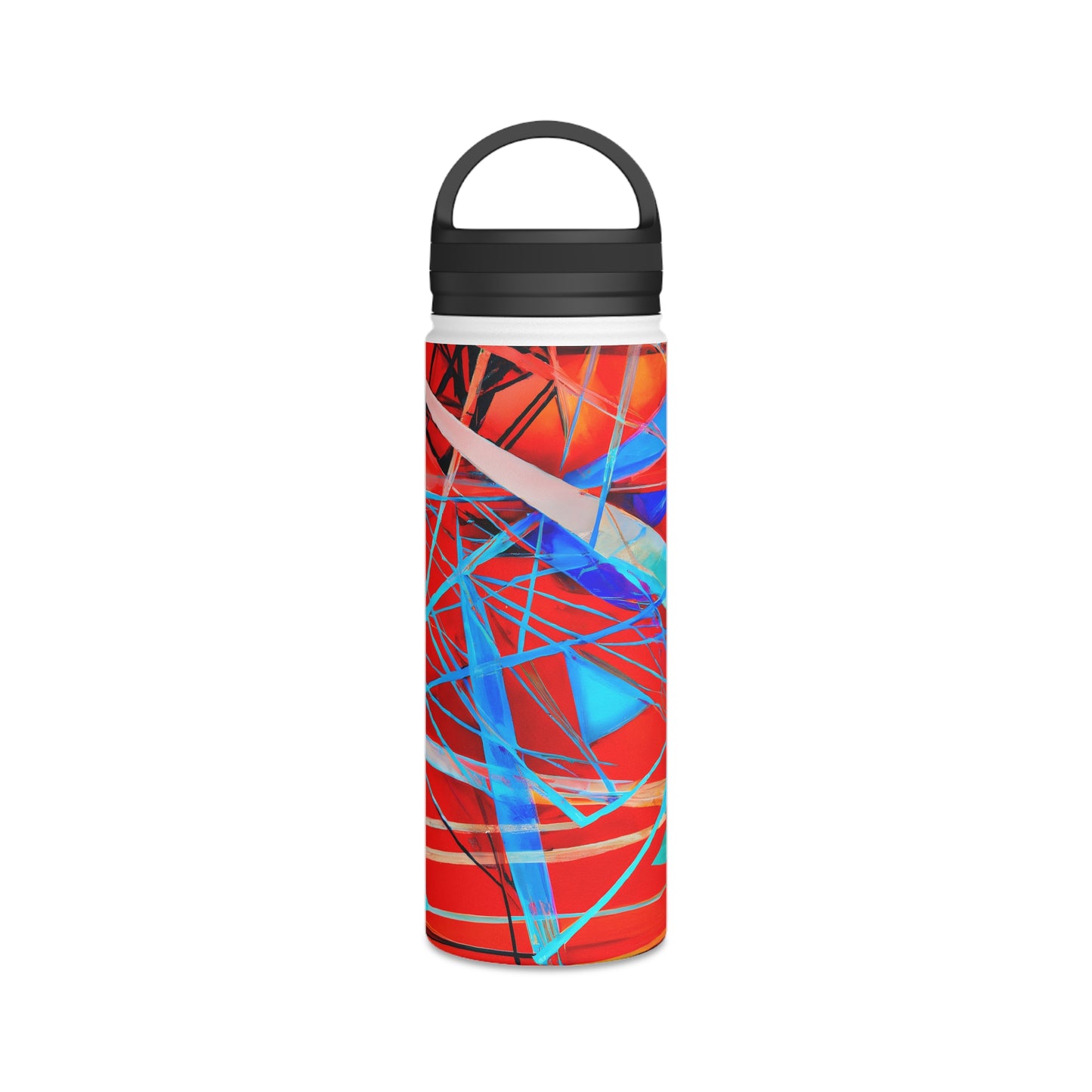 Darlene Roessler - Electric Force, Abstractly - Stainless Steel Water Bottle