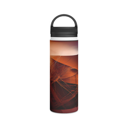 Leonard Frohman - Strong Force, Abstractly - Stainless Steel Water Bottle