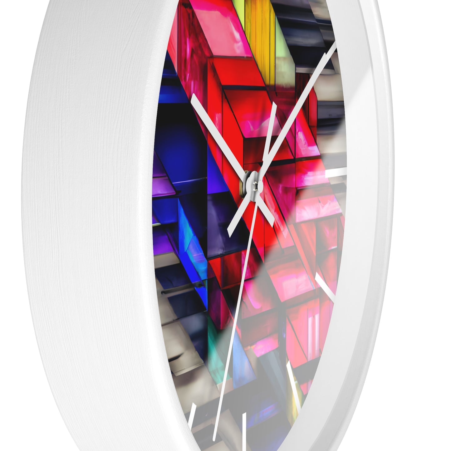 Ruth Rosenfield - Applied Force, Abstractly - Wall Clock