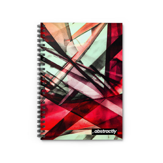 Phyllis Gallagher - Applied Force, Abstractly - Spiral Notebook