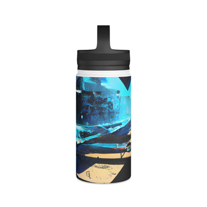 Glacier Capital - Interest, Abstractly - Stainless Steel Water Bottle