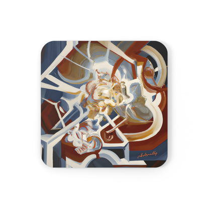 Lucas Sedgwick - Strong Force, Abstractly - Corkwood Coaster Set of 4