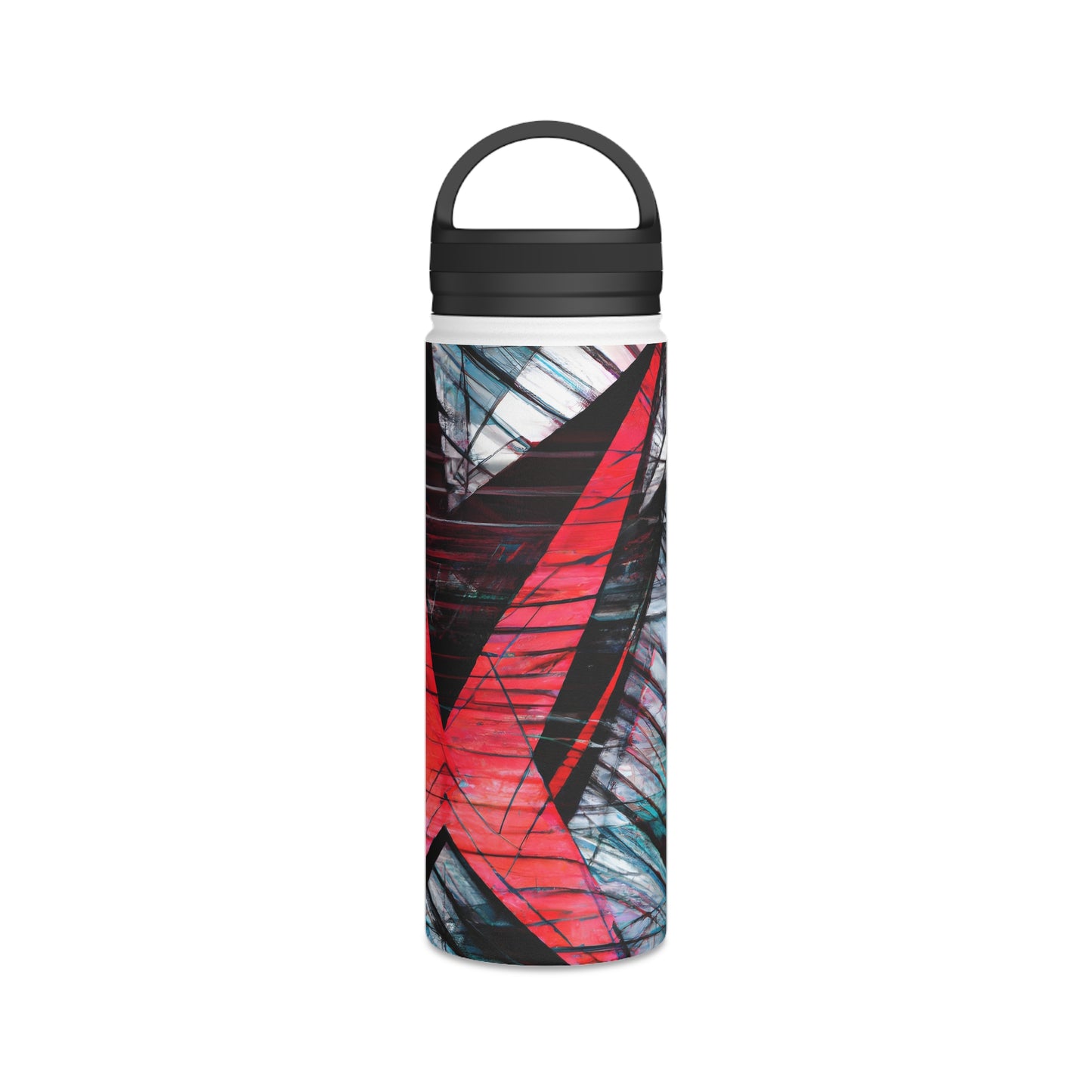 Caroline Burnett - Electric Force, Abstractly - Stainless Steel Water Bottle