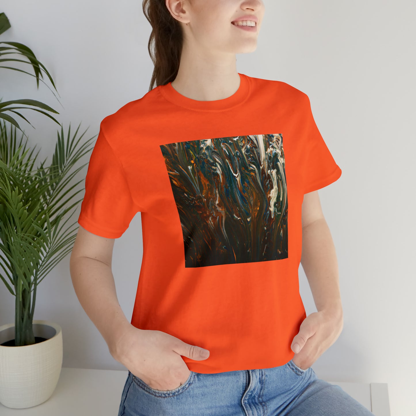 Hovenite Crystalline Matrix - Chemistry, Abstractly - Tee