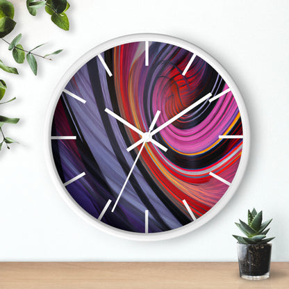 Adelaide Kaczynski - Air Resistance Force, Abstractly - Wall Clock