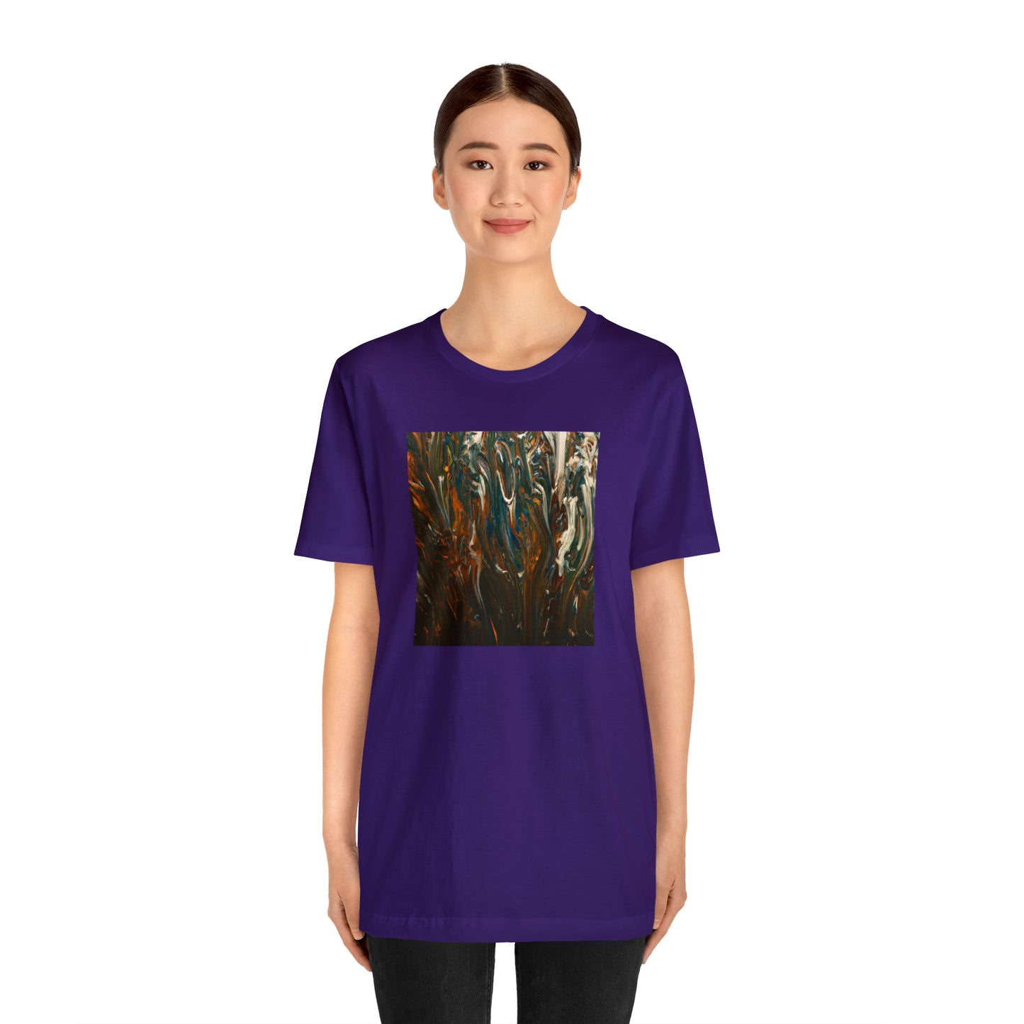 Hovenite Crystalline Matrix - Chemistry, Abstractly - Tee