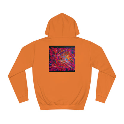 Solarian Crystal Prism - Neon, Abstractly - Hoodie