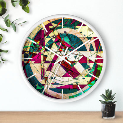 Doris Marshall - Electromagnetic Force, Abstractly - Wall Clock