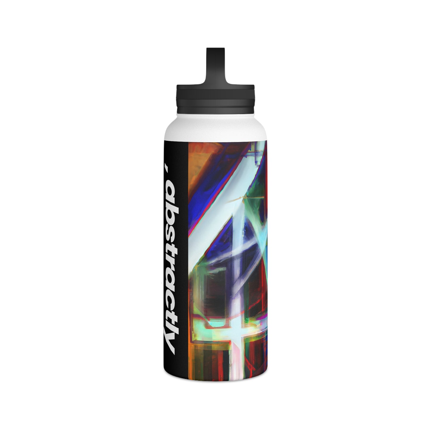 Leonard Kleinberg - Electric Force, Abstractly - Stainless Steel Water Bottle