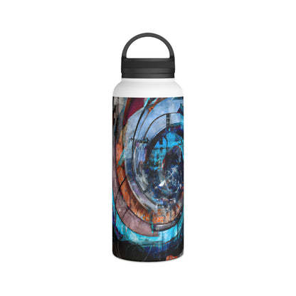 Rose Strauss - Gravity Force, Abstractly - Stainless Steel Water Bottle