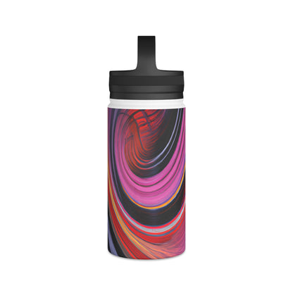 Adelaide Kaczynski - Air Resistance Force, Abstractly - Stainless Steel Water Bottle