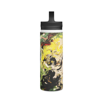 Lustra Vanadium Crystal - Chemistry, Abstractly - Stainless Steel Water Bottle