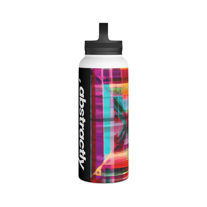 Mildred Hawking - Friction Force, Abstractly - Stainless Steel Water Bottle