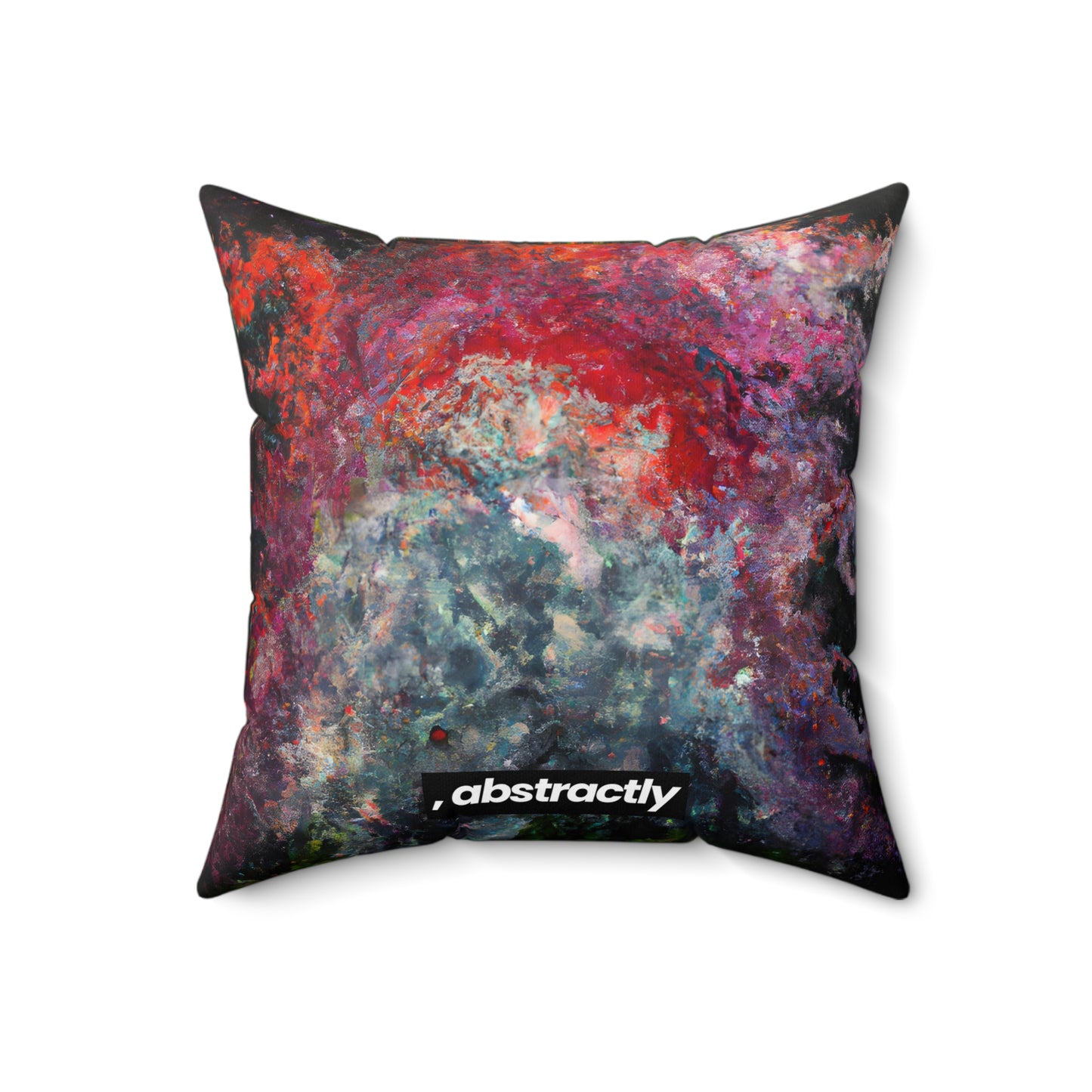 Luminion Crystalloid - Chemistry, Abstractly - Faux Suede Throw Pillow