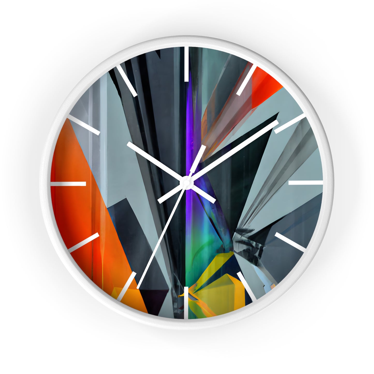 Astrid Hoffmann - Gravity Force, Abstractly - Wall Clock