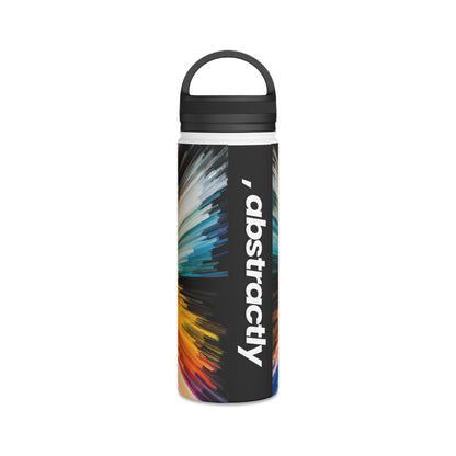 Iris Caldwell - Gravity Force, Abstractly - Stainless Steel Water Bottle