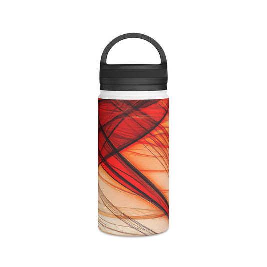 Ellis Rothman - Magnetic Force, Abstractly - Stainless Steel Water Bottle