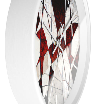 Adrianne Thomas - Spring Force, Abstractly - Wall Clock