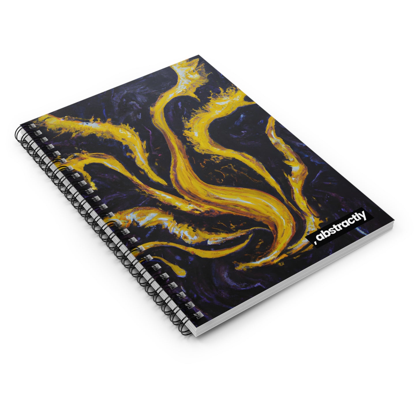 Vanadium Starlite - Chemistry, Abstractly - Spiral Notebook