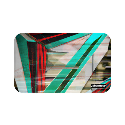 Bonnie Rosenbaum - Electric Force, Abstractly - Bath Mat