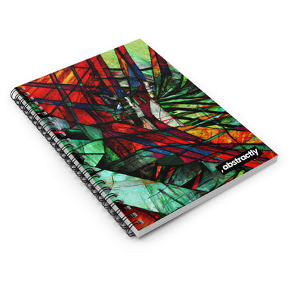 Nora Blythe - Gravity Force, Abstractly - Spiral Notebook