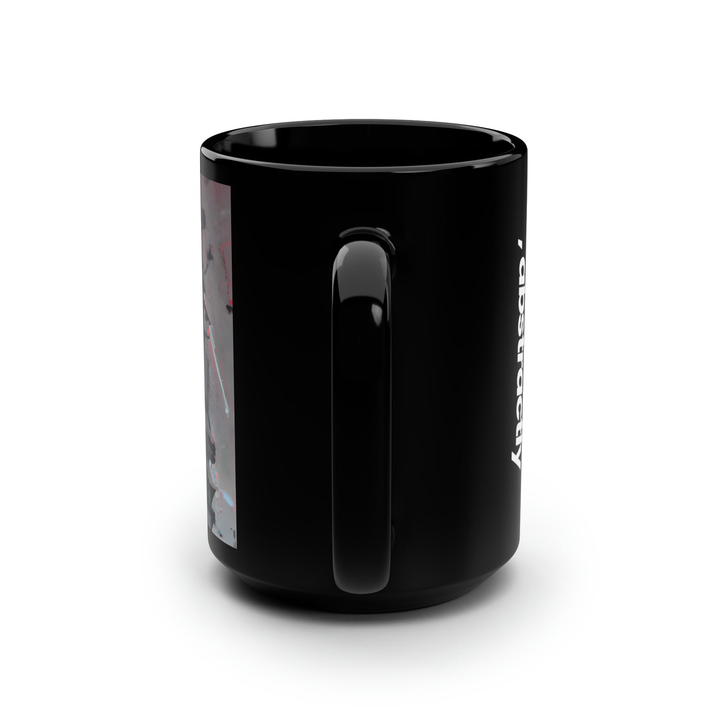 Equity Apex - Liquidity, Abstractly - Black Ceramic Mug 15oz