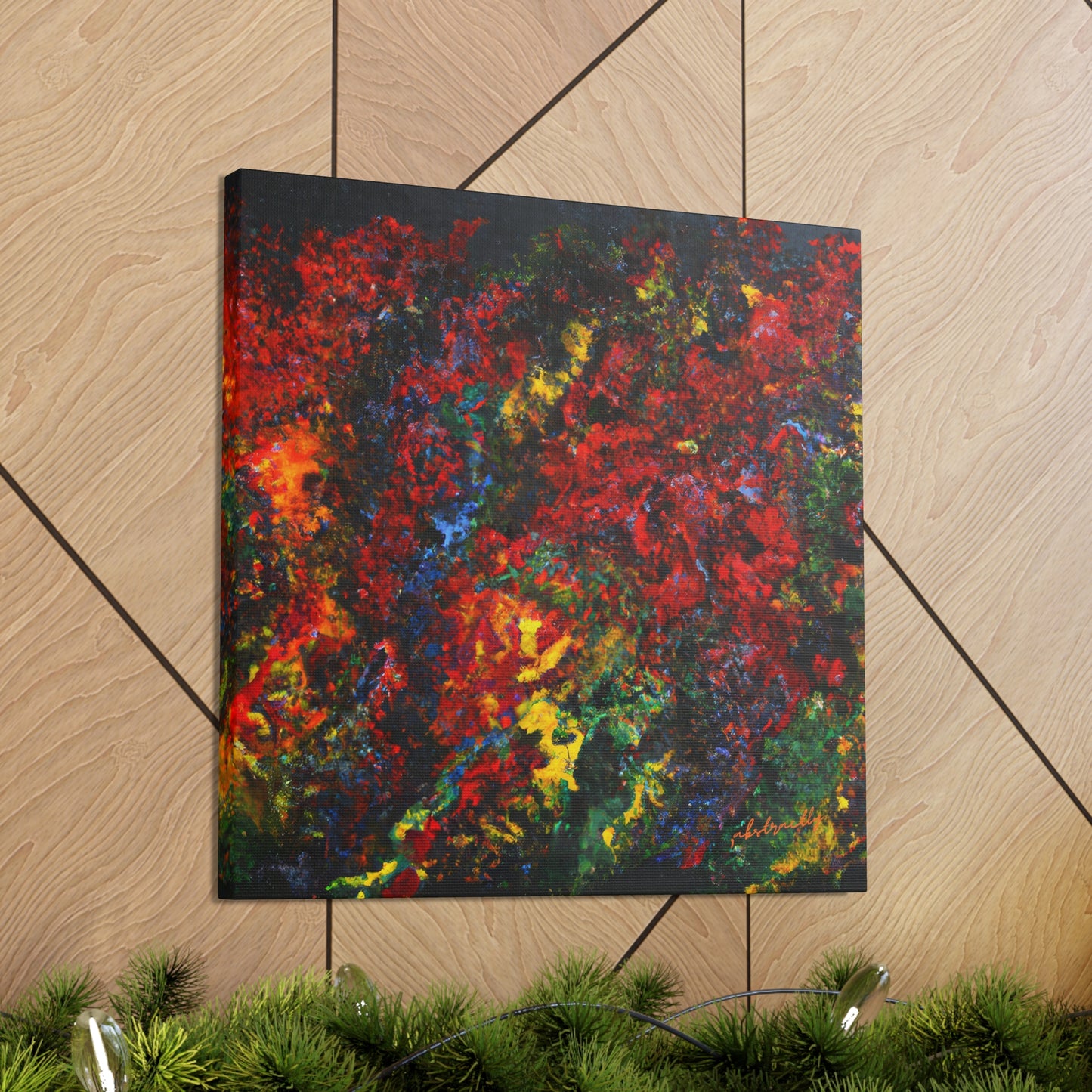 Frostfire Neonium - Chemistry, Abstractly - Canvas