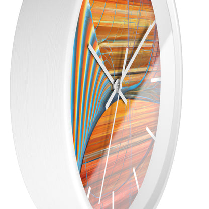 Lawrence Rosenfield - Spring Force, Abstractly - Wall Clock