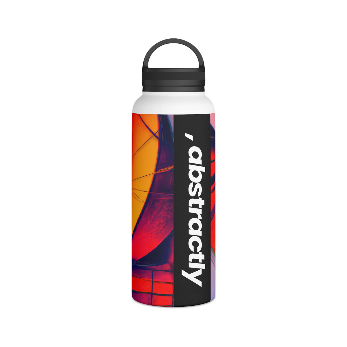 Claudia Henningsen - Air Resistance Force, Abstractly - Stainless Steel Water Bottle