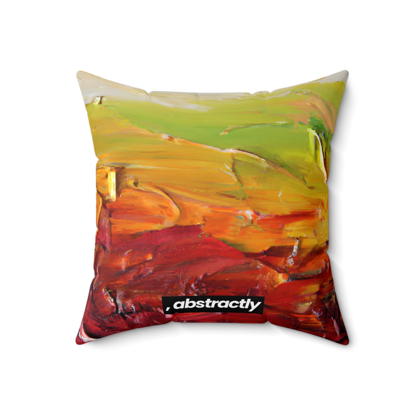 Quantum Crystalinium - Manganese, Abstractly - Faux Suede Throw Pillow