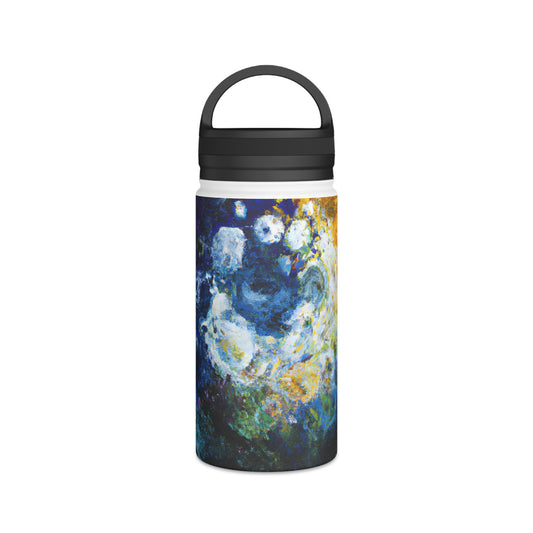 Stellarglowium - Chemistry, Abstractly - Stainless Steel Water Bottle