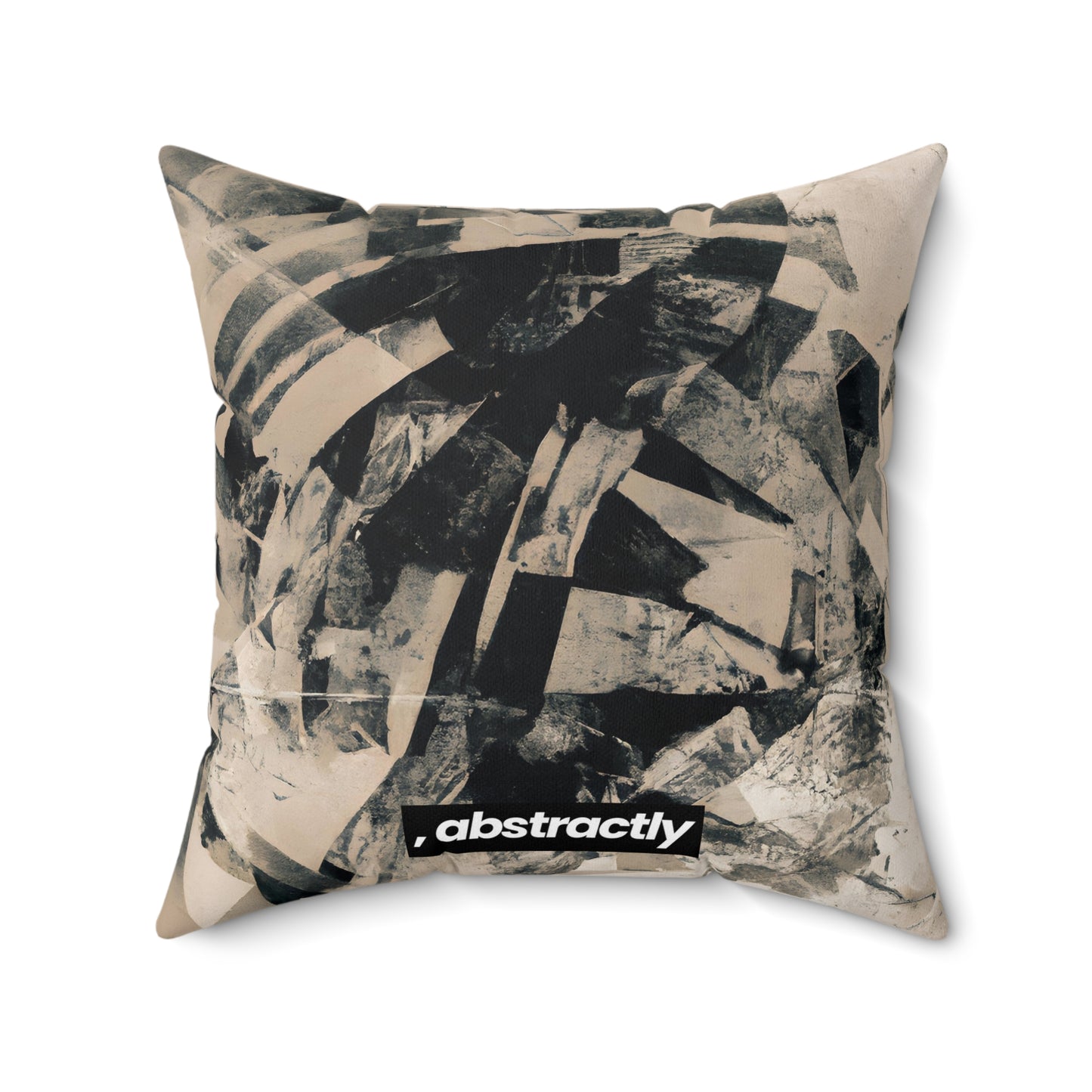 Andrea Sterling - Gravity Force, Abstractly - Faux Suede Throw Pillow