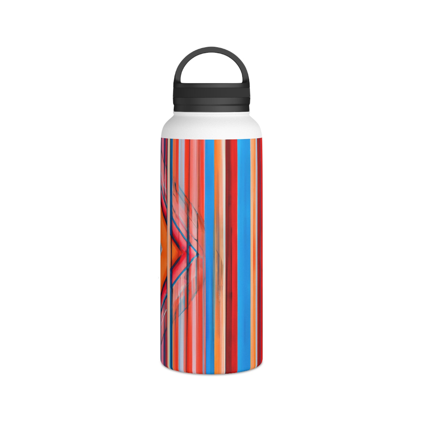 Irene Strauss - Electric Force, Abstractly - Stainless Steel Water Bottle