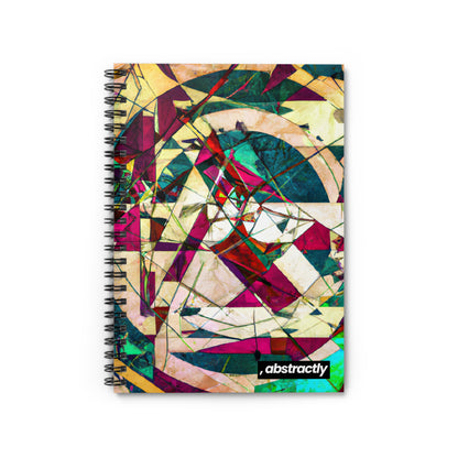 Doris Marshall - Electromagnetic Force, Abstractly - Spiral Notebook