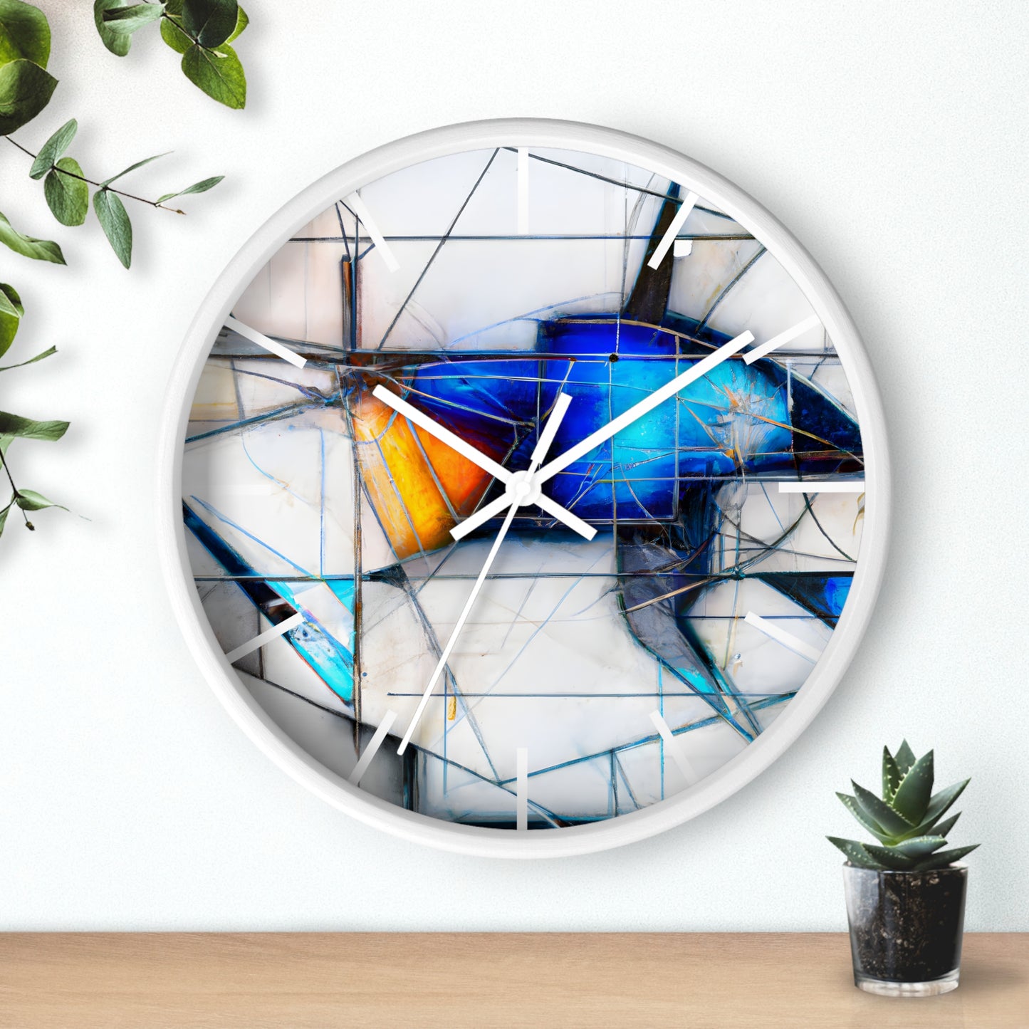 Frederick Hansen - Strong Force, Abstractly - Wall Clock