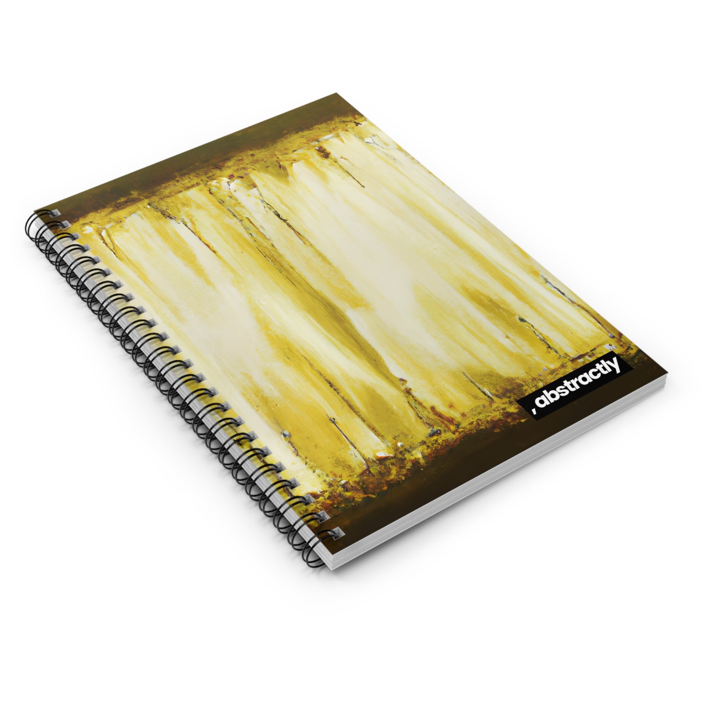 Quantum Celestial Isotope - Sodium, Abstractly - Spiral Notebook