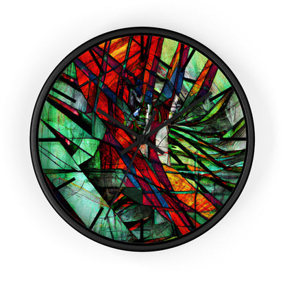 Nora Blythe - Gravity Force, Abstractly - Wall Clock