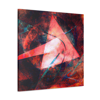 Albert Delgado - Electromagnetic Force, Abstractly - Canvas