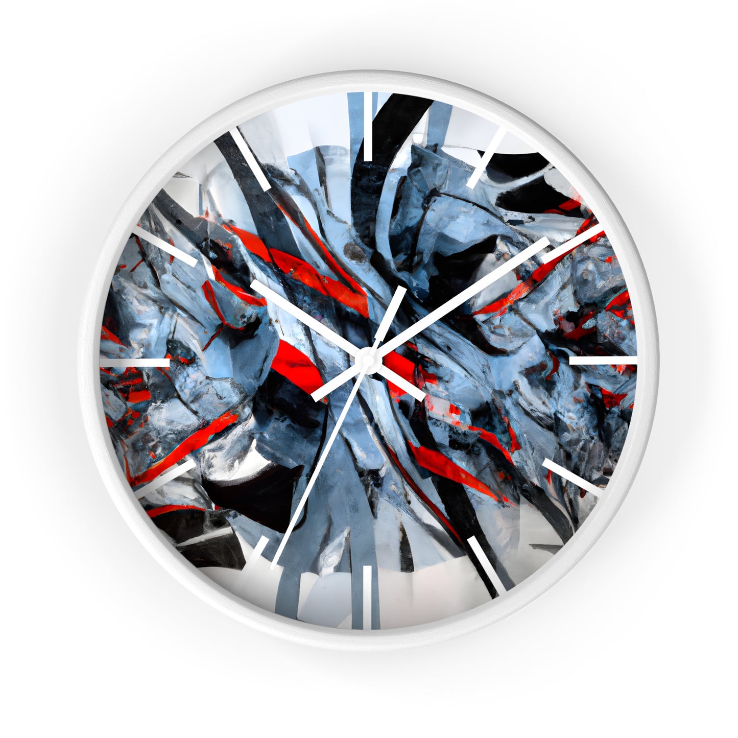 Elizabeth Rutherford - Applied Force, Abstractly - Wall Clock