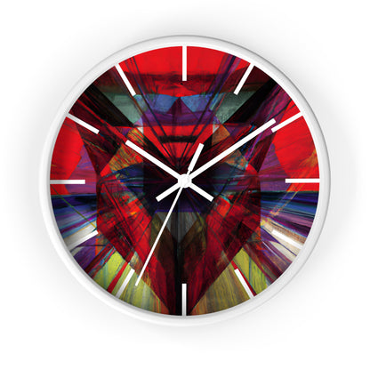 Rebecca Morland - Gravity Force, Abstractly - Wall Clock