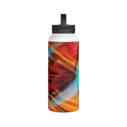 Clara Beckett - Electromagnetic Force, Abstractly - Stainless Steel Water Bottle