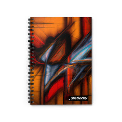 Lena Holmwood - Electromagnetic Force, Abstractly - Spiral Notebook