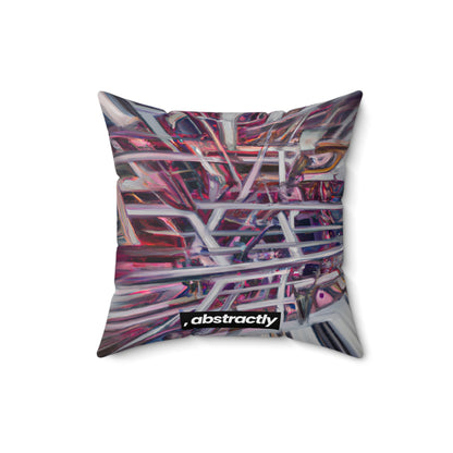 Francis Thorne - Normal Force, Abstractly - Faux Suede Throw Pillow